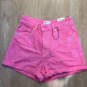 ZARA mom shorts, never worn